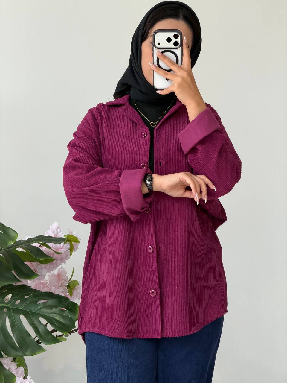 شومیز مخمل بهرخ