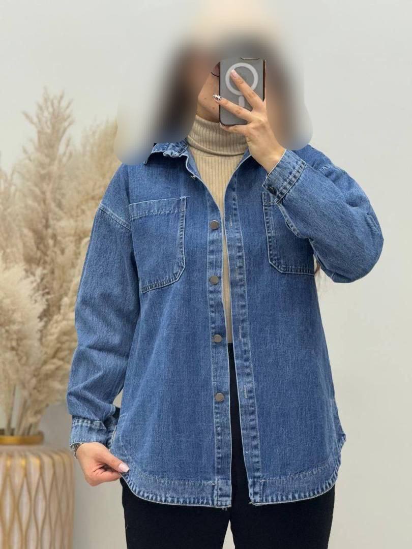 مانتو جین دو جیب دردانه