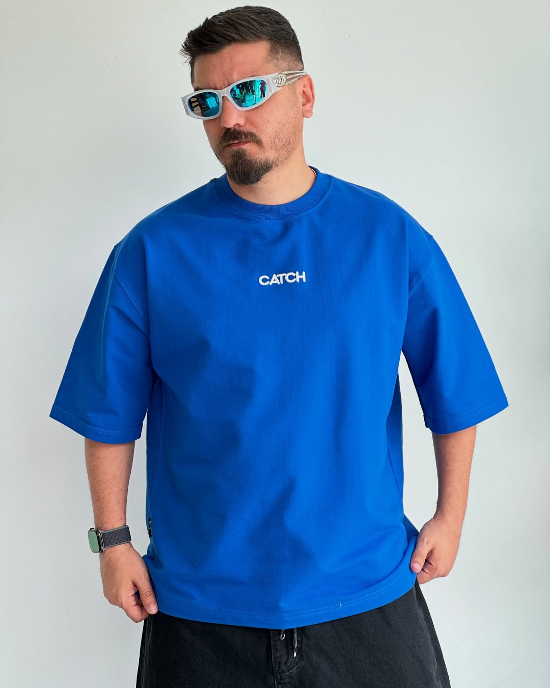 تیشرت CATCH باکسی مردانه