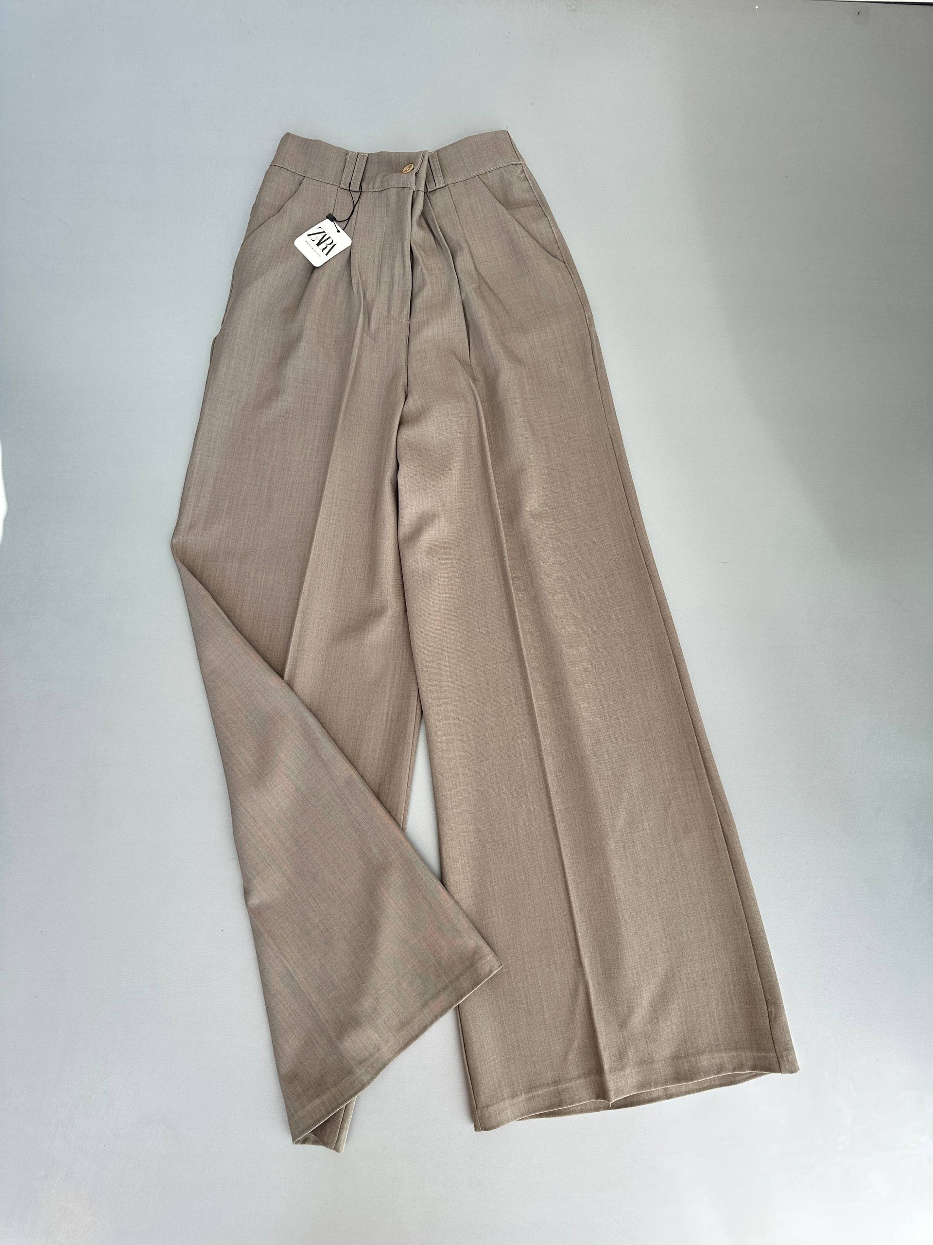 شلوار فول بگ بزیاق زنانه پارچه ای