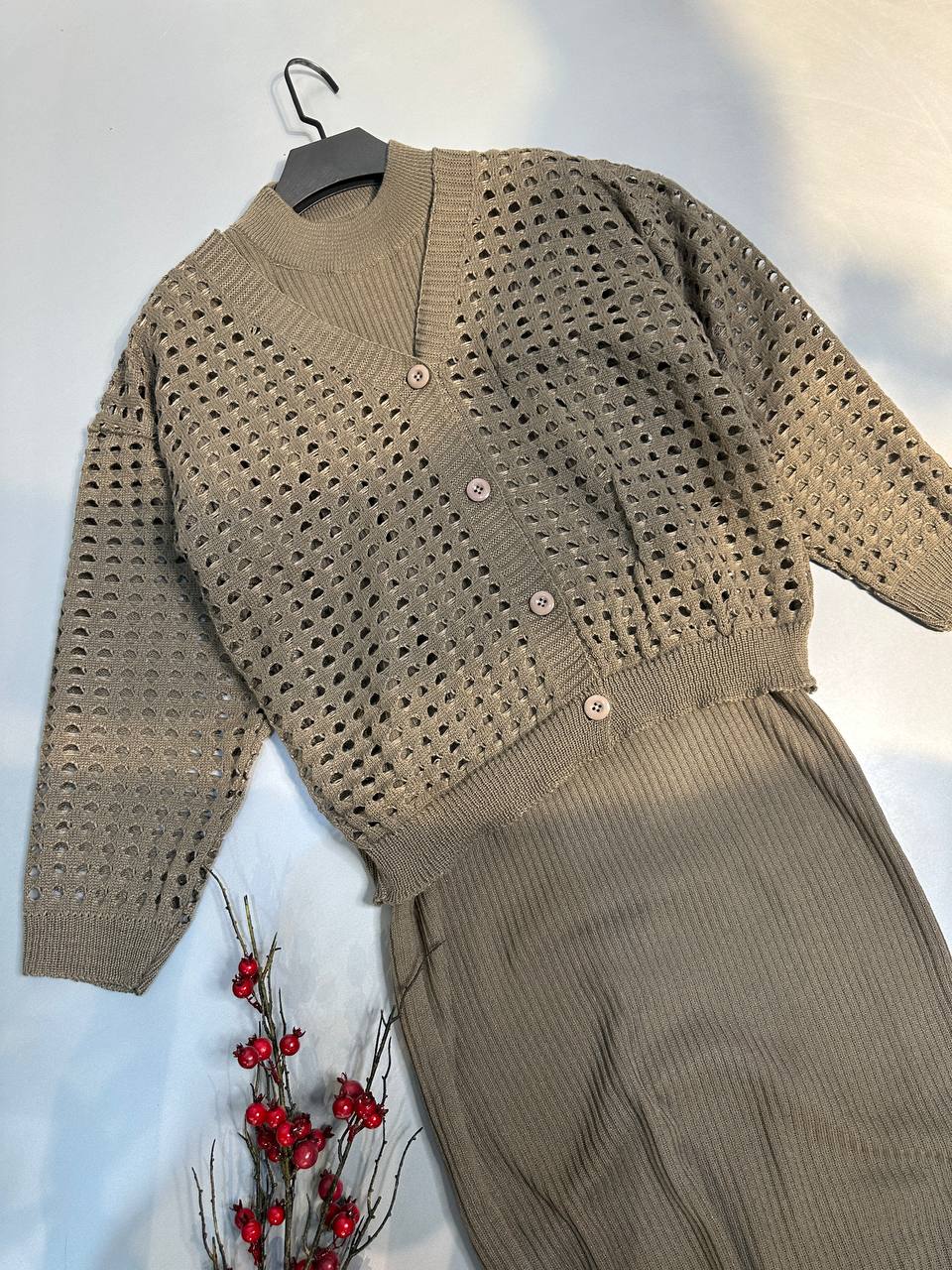 بافت دوتیکه پانچ زنانه