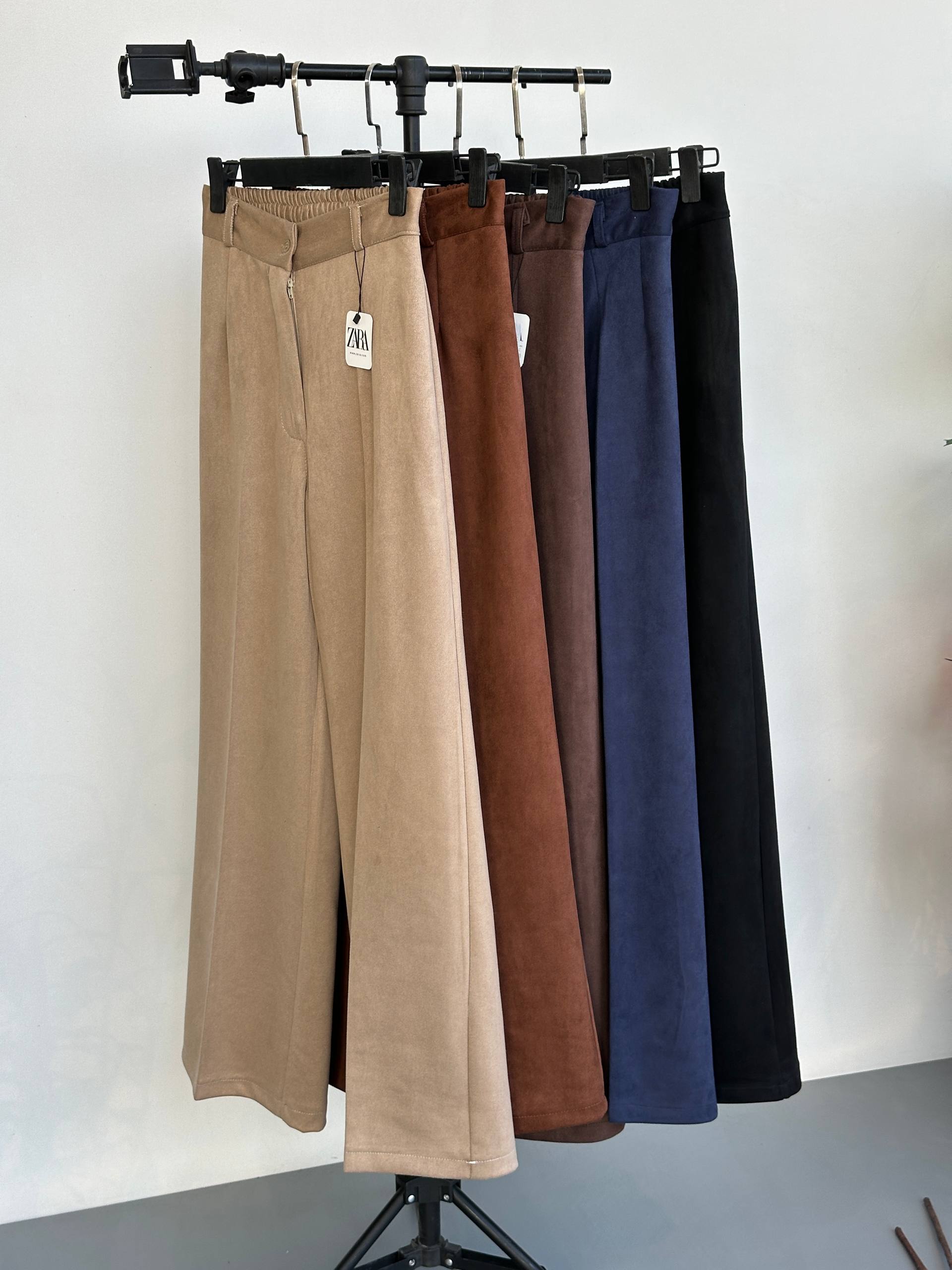 شلوار بگ مخمل سوییت زنانه